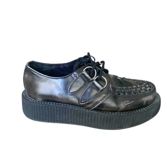 T.U.K. Viva Mondo Creepers – Size US Women’s 5 /  Boys 3 - Picture 1 of 11